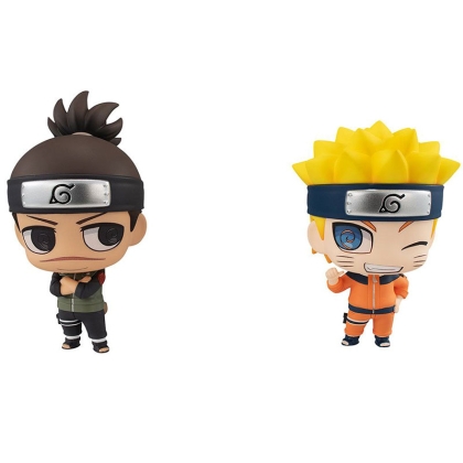 Naruto: Колекционерски Фигурки - Umino Iruka & Uzumaki Naruto
