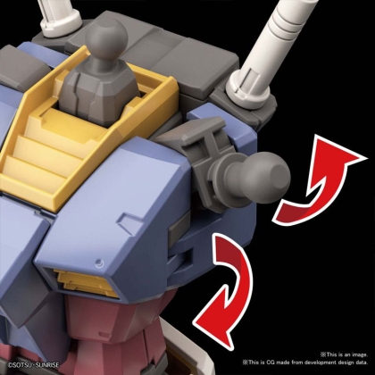 (HG) Gundam Model Kit Figura de acțiune - RX-78-2 [Beyong Global] 1/144