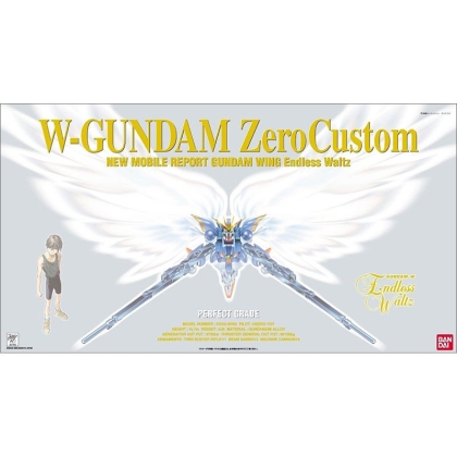 (PG) Gundam Model Kit Екшън Фигурка - Gundam W Zero Custom 1/60 + Подарък: Клещи за Gundam