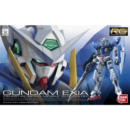 (RG) Gundam Model Kit Action Figure - Gundam Exia 1/144