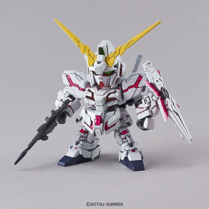 (SD) Gundam Model Kit Екшън Фигурка - EX Standard 005 Unicorn Gundam (Destroy Mode)