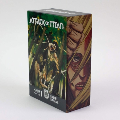 Manga: Attack On Titan Season 1 Part 2 Manga Box Set