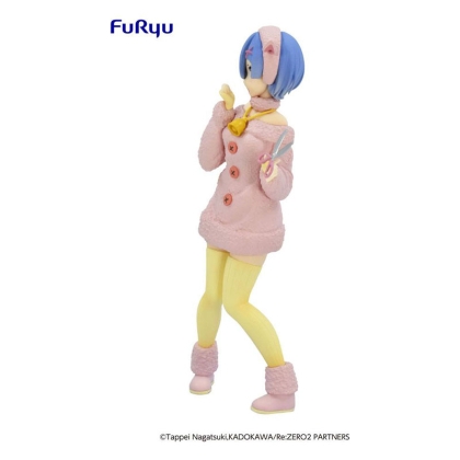 PRE-ORDER: Re:ZERO SSS Колекционерска Фигурка -  Rem The Wolf and the Seven Kids Pastel Color