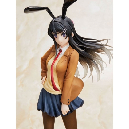 PRE-ORDER: Rascal Does Not Dream of Bunny Girl Senpai Колекционерска Фигурка - Mai Sakurajima Mai Uniform Bunny