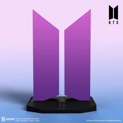 PRE-ORDER: BTS Statue The Color of Love Edition Logo 18 cm