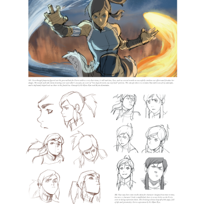 Комикс: The Legend Of Korra: The Art Of The Animated Series--book One: Air Deluxe Edition (second Edition)