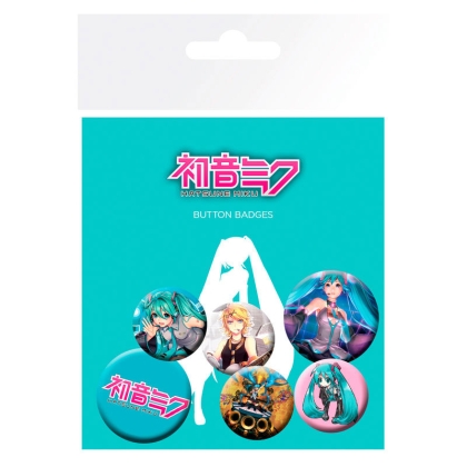 Vocaloid Hatsune Miku badge pack
