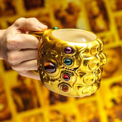 Marvel Infinity Gauntlet Shaped Mug