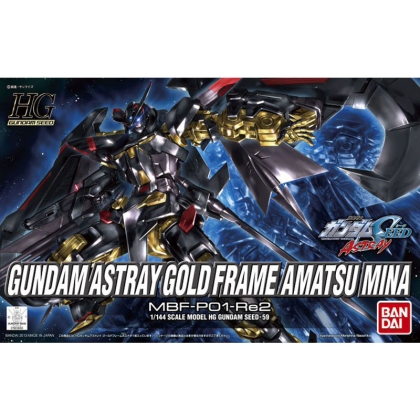 (HG) Gundam Model Kit - Astray Gold Frame Amatsu 1/144