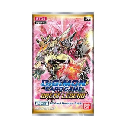 Digimon Card Game - Great Legend - Бустер BT04