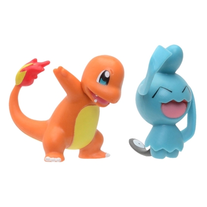 Pokémon Mini Battle Figurs Set - Charmander & Wynaut