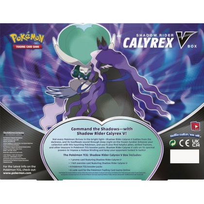 Pokémon TCG: Shadow Rider Calyrex V Box