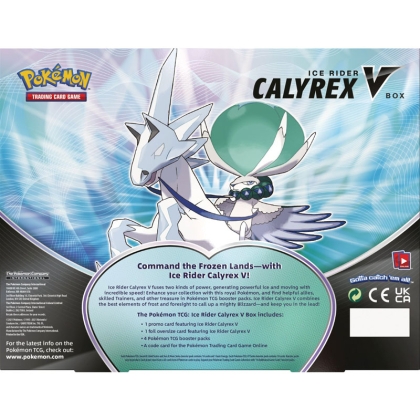 Pokémon TCG: Ice Rider Calyrex V Бокс