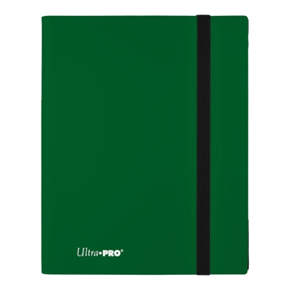 Ultra Pro 9-Pocket Албум за карти A4 - Тъмно Зелен