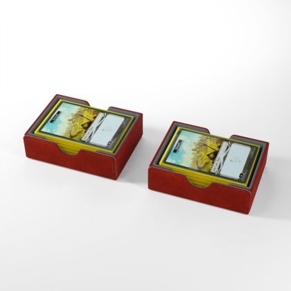 Gamegenic - Card's Lair 400+ (EXCLUSIVE LINE) - Кутия за съхранение - Червена