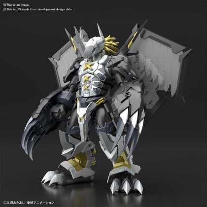 Gundam Model Kit Digimon Екшън Фигурка -  Figure Rise Digimon Black Wargreymon Amplified