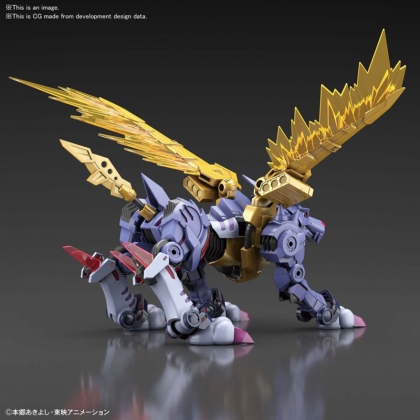 Gundam Model Kit Digimon Екшън Фигурка -  Figure Rise Digimon Metal Garurumon Amplified