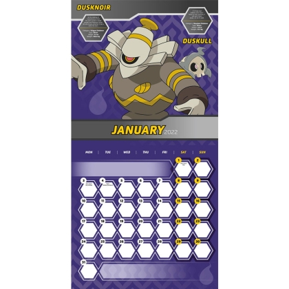 Pokemon Календар 2022