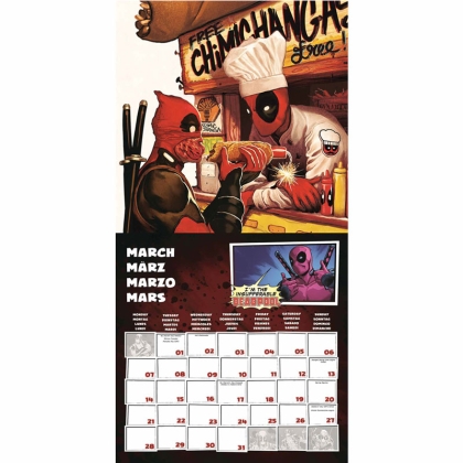 Disney Marvel Календар 2022 - Deadpool