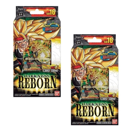 HOBBY COMBO: 2 х Dragon Ball Super Card Game - Starter Deck - Darkness Reborn  SD16