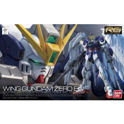 (RG) Gundam Model Kit Екшън Фигурка - XXXG-00W0 Wing Gundam Zero 1/144