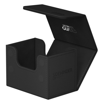Ultimate Guard Sidewinder XenoSkin Кутия за Съхранение на 80+  карти - Черна