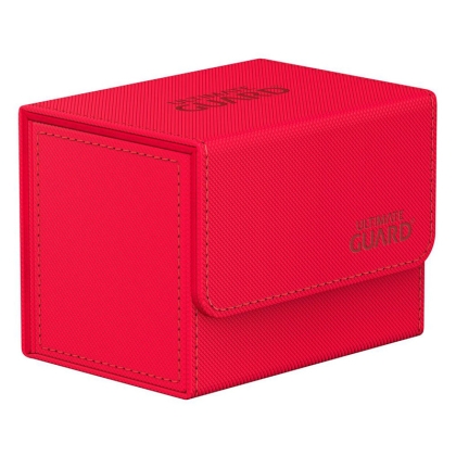 Ultimate Guard Sidewinder XenoSkin Кутия за Съхранение на 80+  карти - Червена