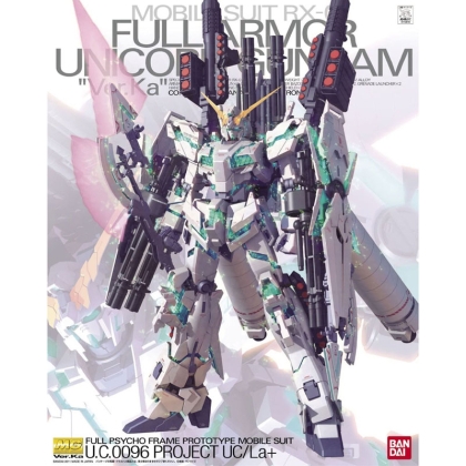 (MG) Gundam Model Kit Екшън Фигурка - RX-0 Full Armor Unicorn Gundam Ver.Ka 1/100