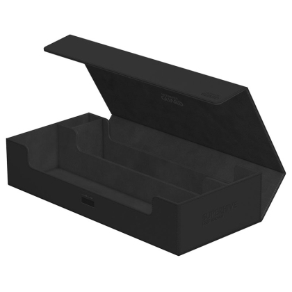 Ultimate Guard Superhive XenoSkin Monocolor Кутия за Съхранение на 550+ карти - Черна