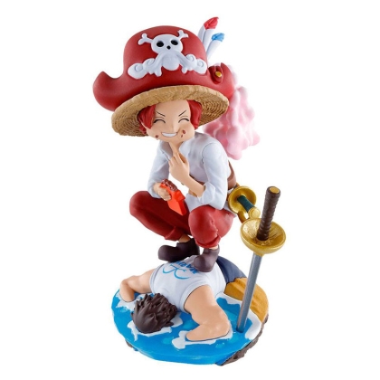 One Piece Log Box Trading Figure 8 cm Re: Birth Wanokuni Vol. 3 Assortment - Luffy, Zoro, Shanks & Oden