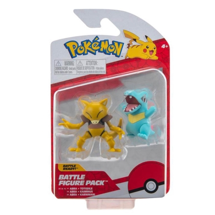 Pokémon Battle Mini Figures Pack - Totodile & Abra