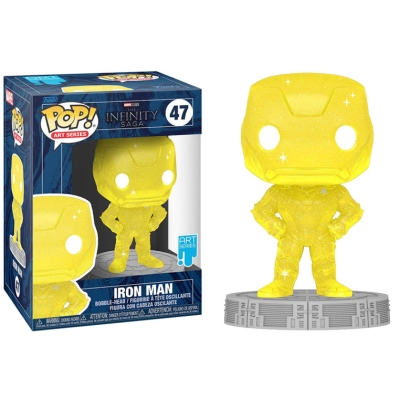 Marvel Infinity Saga Funko POP Колекционерска Фигурка - Iron Man Yellow