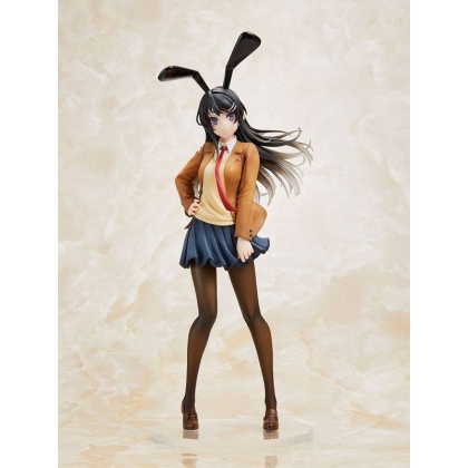 Rascal Does Not Dream of Bunny Girl Senpai Колекционерска Фигурка - Mai Sakurajima Mai Uniform Bunny
