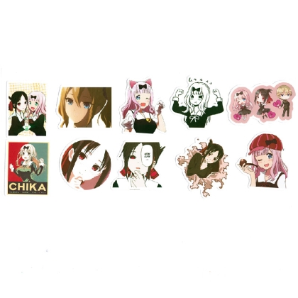 Kaguya-sama Love is War Sticker Pack - 10pcs
