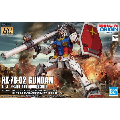 (HG) Gundam Model Kit - RX-78-02 Origin 1/144