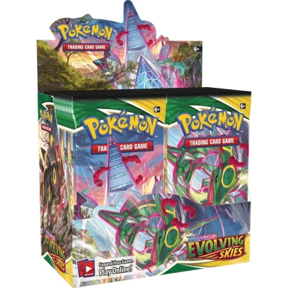 Pokemon TCG Sword & Shield 7 - Evolving Skies - Бустер кутия - 36 Бустера