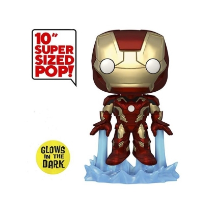Avengers Age of Ultron Marvel Funko Pop Голяма Колекционерска Фигурка - Iron Man Mark 43 (Glows in the Dark) (Special Edition)