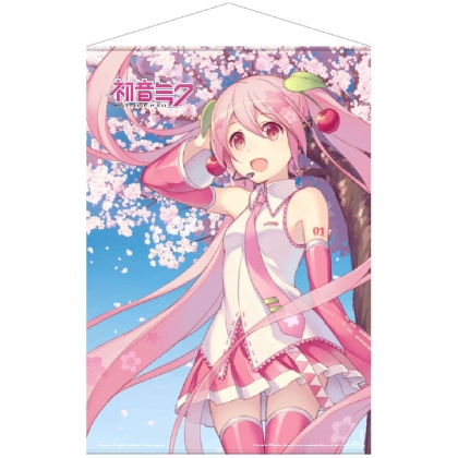 Vocaloid: Текстилно Пано - Hatsune Miku Cherry Blossom