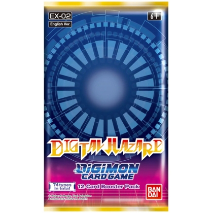 PRE-ORDER: Digimon Card Game - Digital Hazard EX-02 Бустер 
