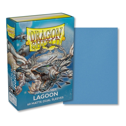 Dragon Shield Малки Протектори за карти 60 броя Матирани - Lagoon 'Saras' 