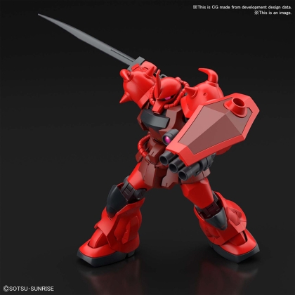 (HG) Gundam Model Kit Екшън Фигурка - GOUF Crimson Custom 1/144