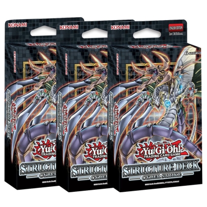 HOBBY COMBO: 3 X Yu-Gi-Oh! TCG Structure Deck: Cyber Strike Unlimited Reprint