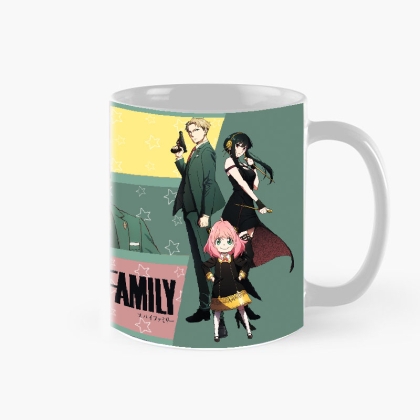 Spy X Family Керамична Чаша - Loid, Yor & Anya