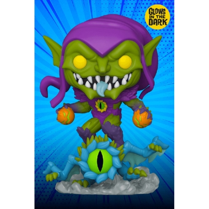 Funko Pop! Marvel: Monster Hunters Колекционерска Фигурка - Green Goblin (Glows in the Dark) (Special Edition)