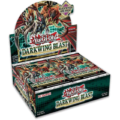 PRE-ORDER: Yu-Gi-Oh! TCG Darkwing Blast - Бустер Кутия  (24 Бустера)