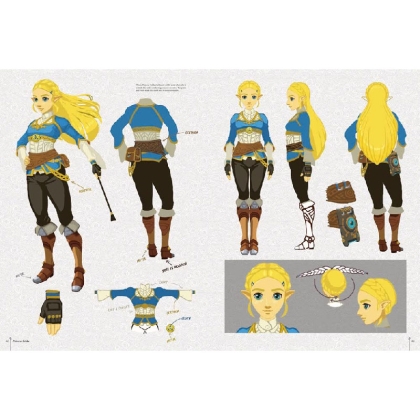 Artbook: Legend Of Zelda, The: Breath Of The Wild - Creating A Champion