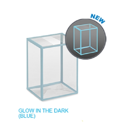 Кутия/Протектор за Funko POP Колекционерска Фигурка - Glow in the Dark: Blue