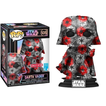 Funko POP! Art Series: Disney Star Wars - Darth Vader (with Plasti Case) (Special Edition)