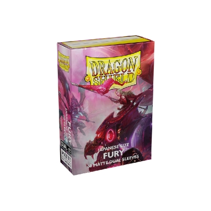 Dragon Shield Малки Протектори за карти 60 броя Dual Матирани - Fury 'Alaria, Commonwealth Champion' 
