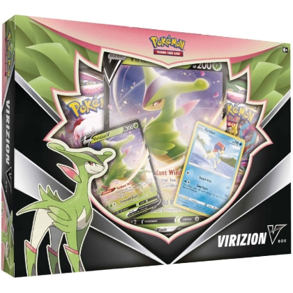 Pokemon TCG Virizion October V Box